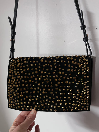 MI PIACI Studded Leather Crossbody Bag RRP approx. $250