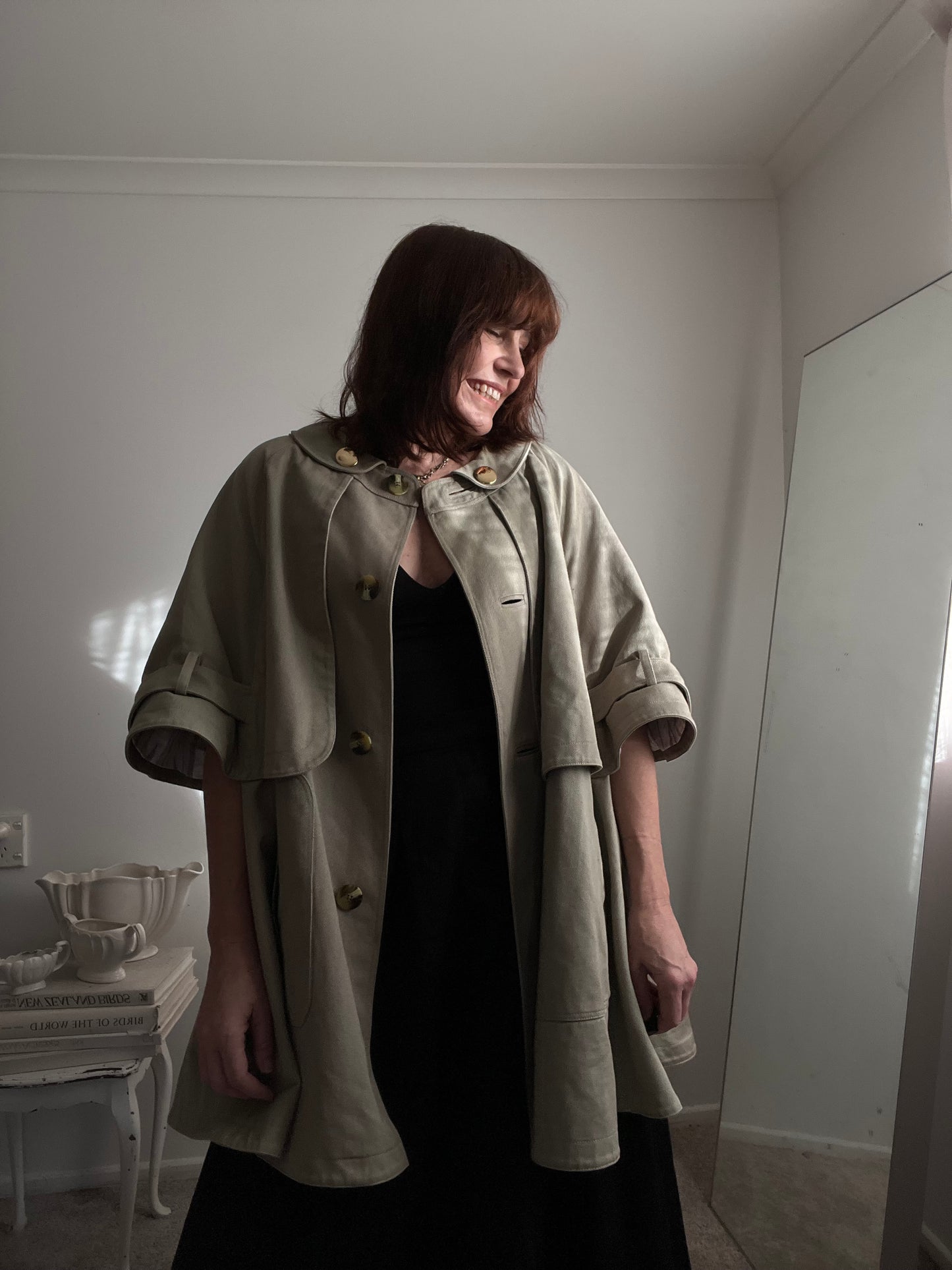 BURBERRY - 2006 Show - Swing Coat by Christopher Bailey RRP$3000 (10-16)