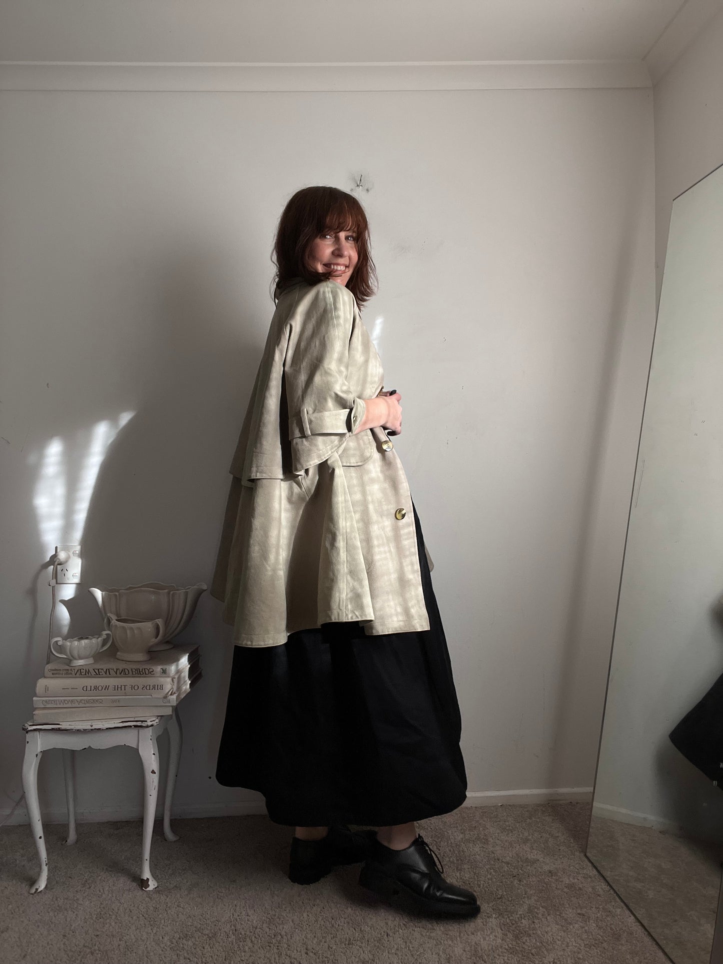 BURBERRY - 2006 Show - Swing Coat by Christopher Bailey RRP$3000 (10-16)