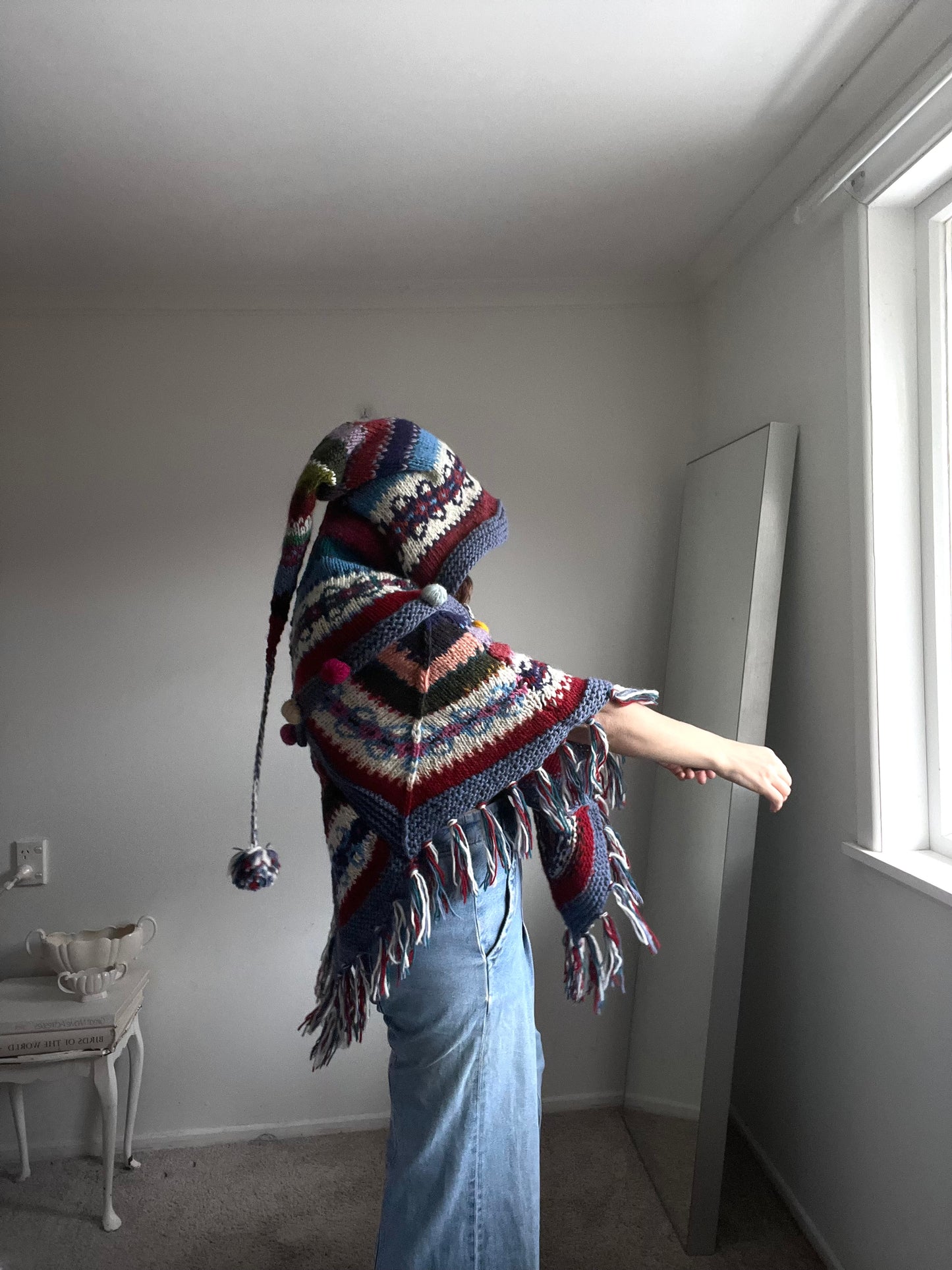WOOL poncho (OSFM)