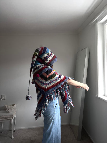 WOOL poncho (OSFM)