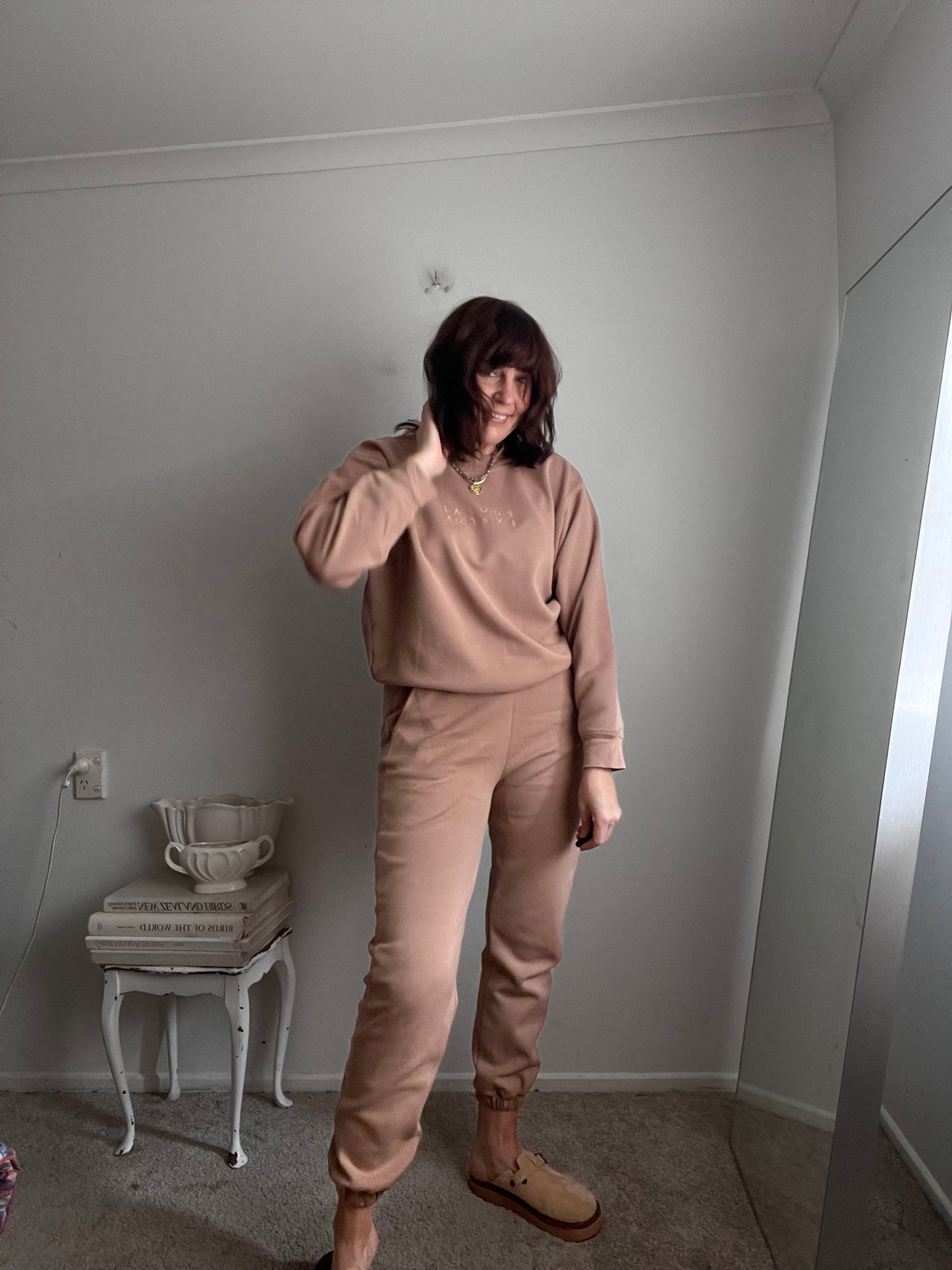 KOOKAÏ Embroidered Logo Lounge Set RRP$220 (8-10)
