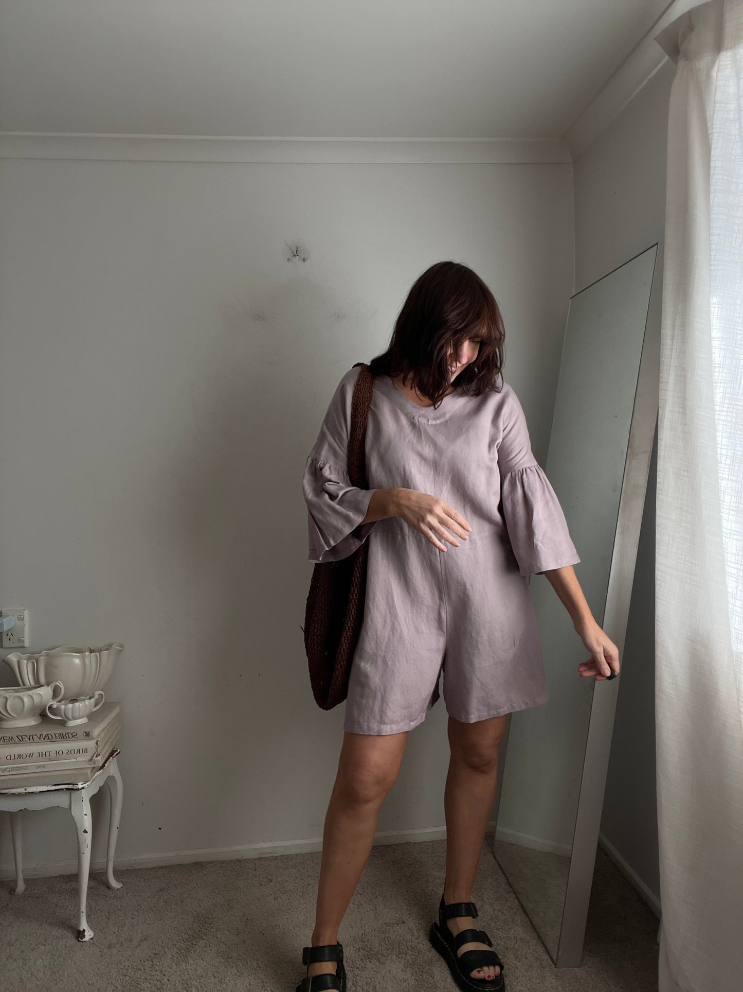 Twenty Seven Names Linen Playsuit RRP$420 (12)