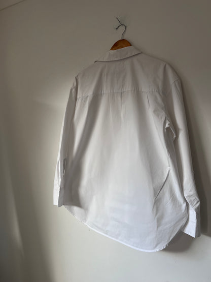ASSEMBLY LABEL oversized cotton shirt RRP approx. $120 (Size 8-12)