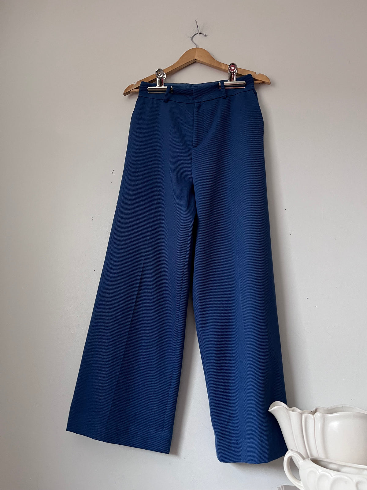 ANAYI Wool Wide Leg Pants RRP$420 (Size 8)