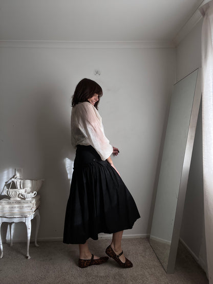 MOOCHI Tiered Midi Skirt RRP$320 (10)