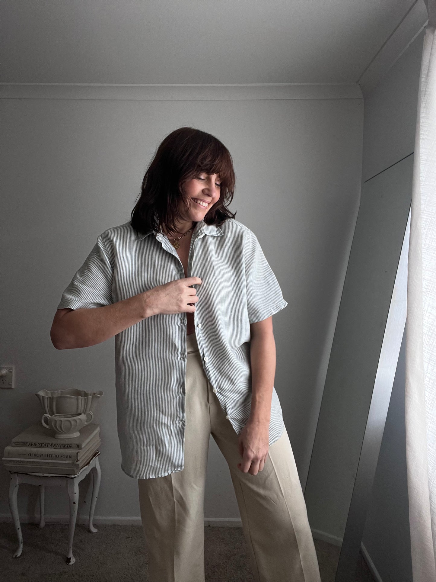 TRENERY Linen Shirt (12)