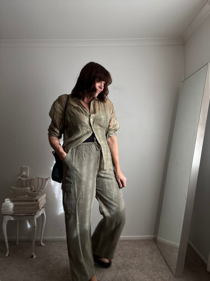 MINERAL Cargo Pants RRP$169 (Size imo 10-12)