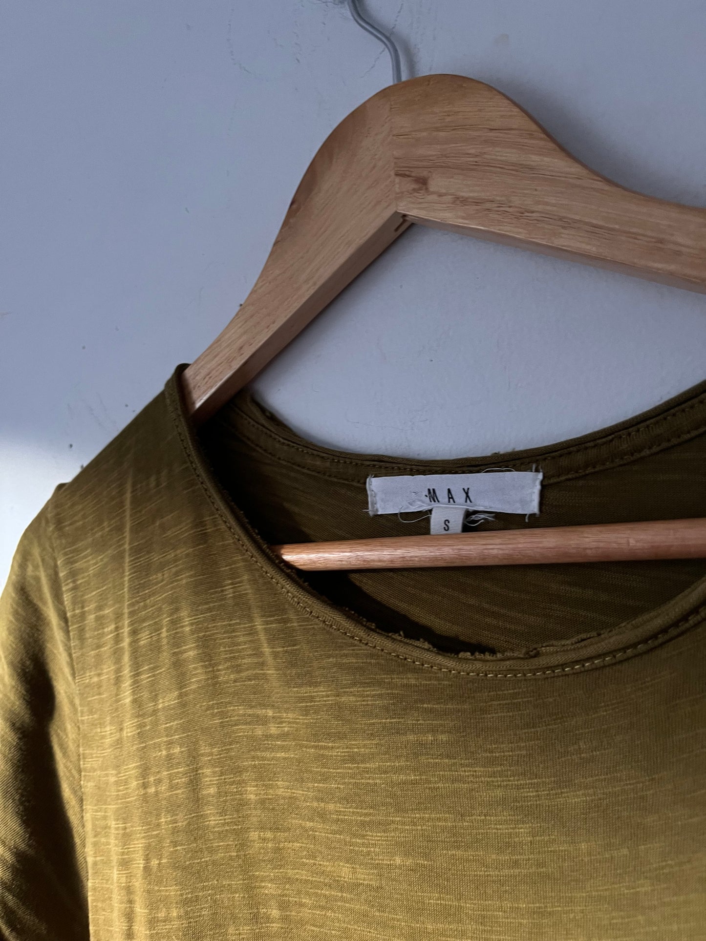 MAX Khaki Tiered Midi Dress RRP approx $129 (10-12)