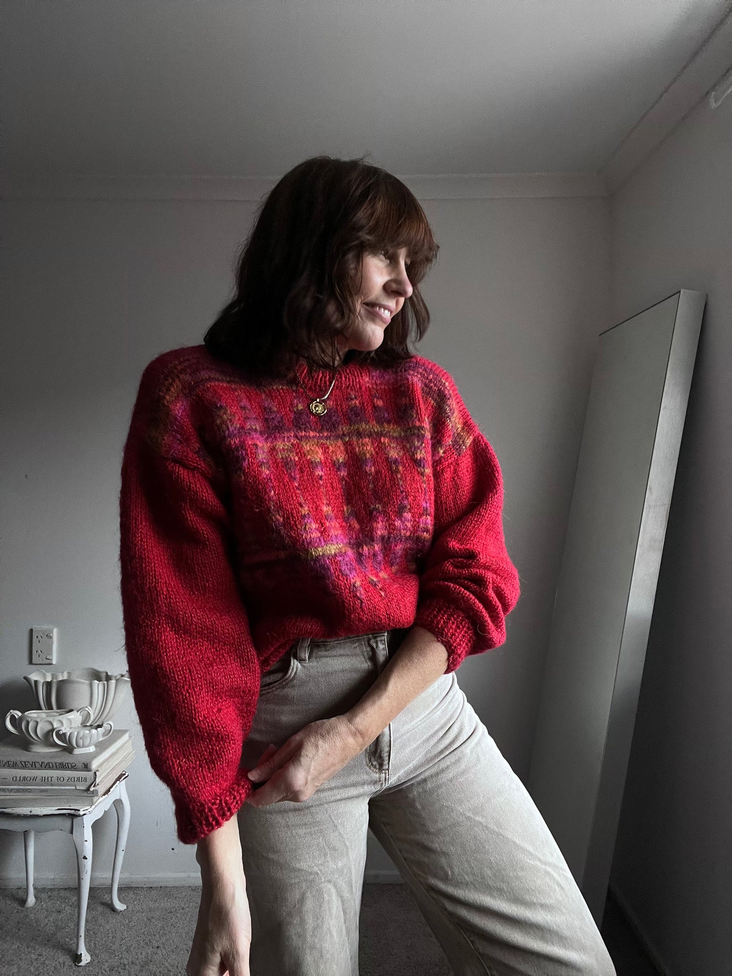 Wool Handknit Jumper (10-12)
