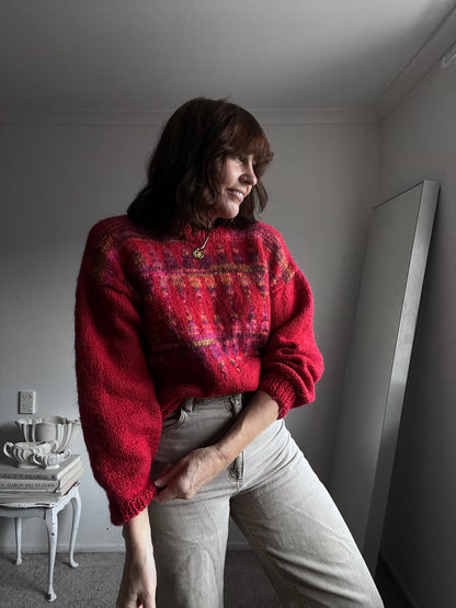 Wool Handknit Jumper (10-12)