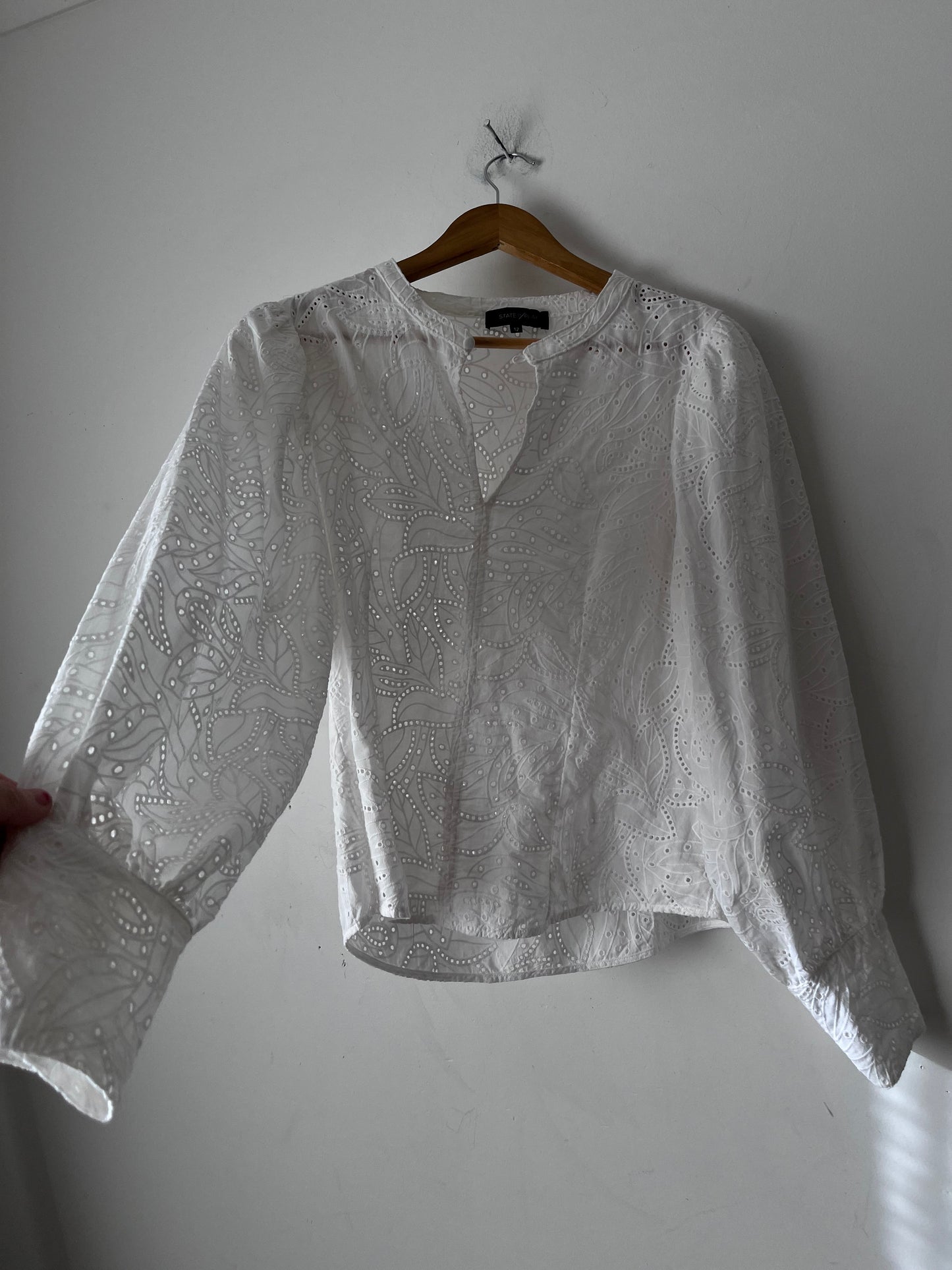 STATE OF PLAY Blouse RRP$119 (10-12)