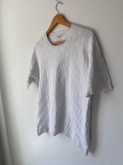 MARLOW textured cotton knit tee RRP$179 (10-14)