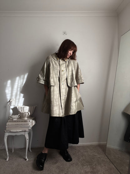 BURBERRY - 2006 Show - Swing Coat by Christopher Bailey RRP$3000 (10-16)