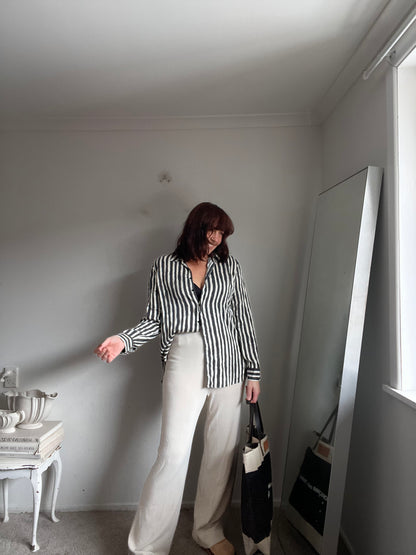 SILLS Wide Leg Knit Pants RRP$250 (10-12)