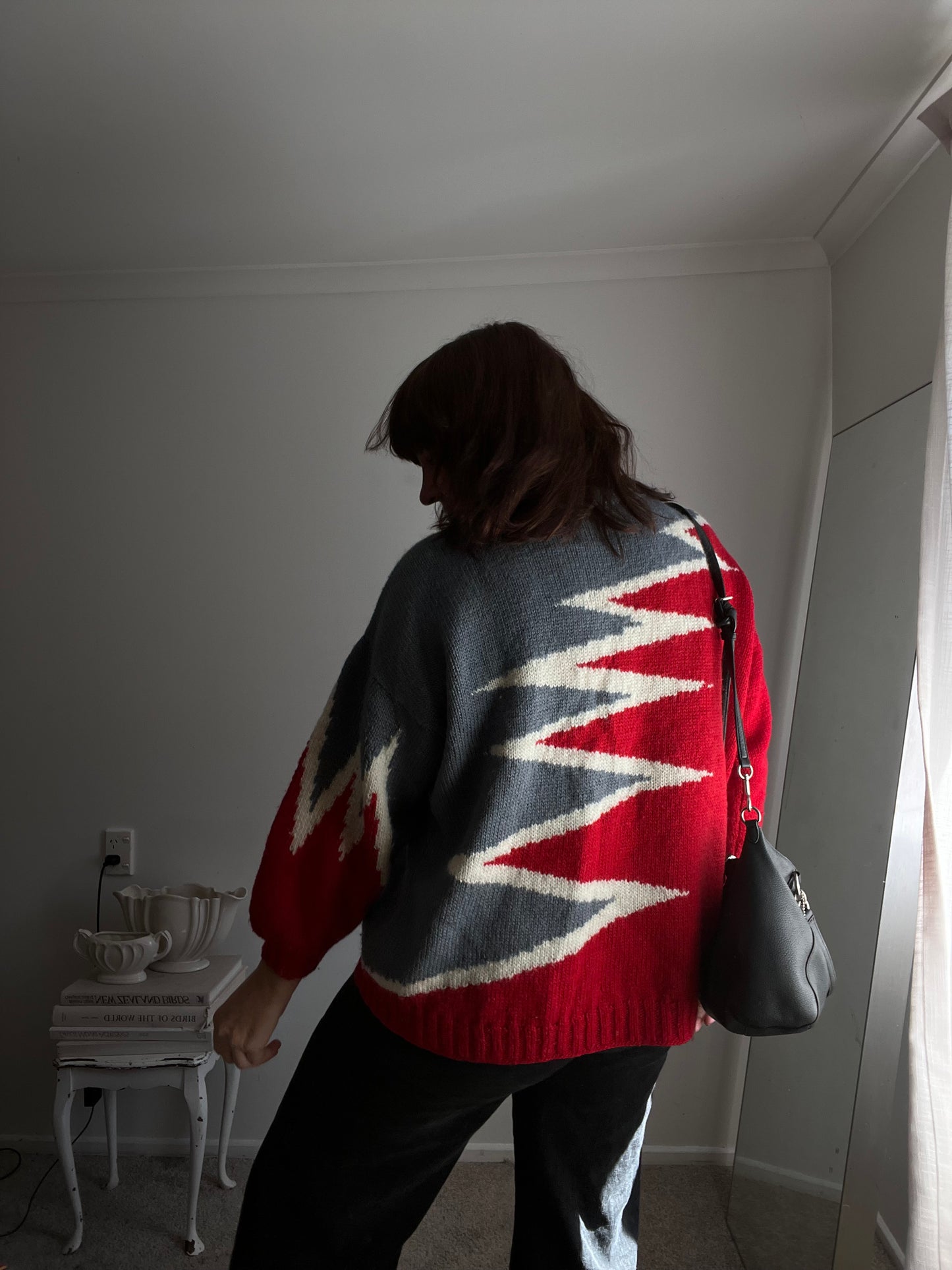 Handknitted Wool Jumper (12-16)