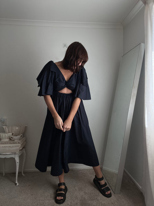 JOSLIN 'Hollie' Midi Dress RRP$520 (8)