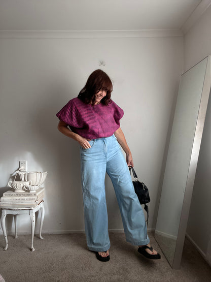 Gorman Wide Leg Jeans RRP $186 (Size 14)