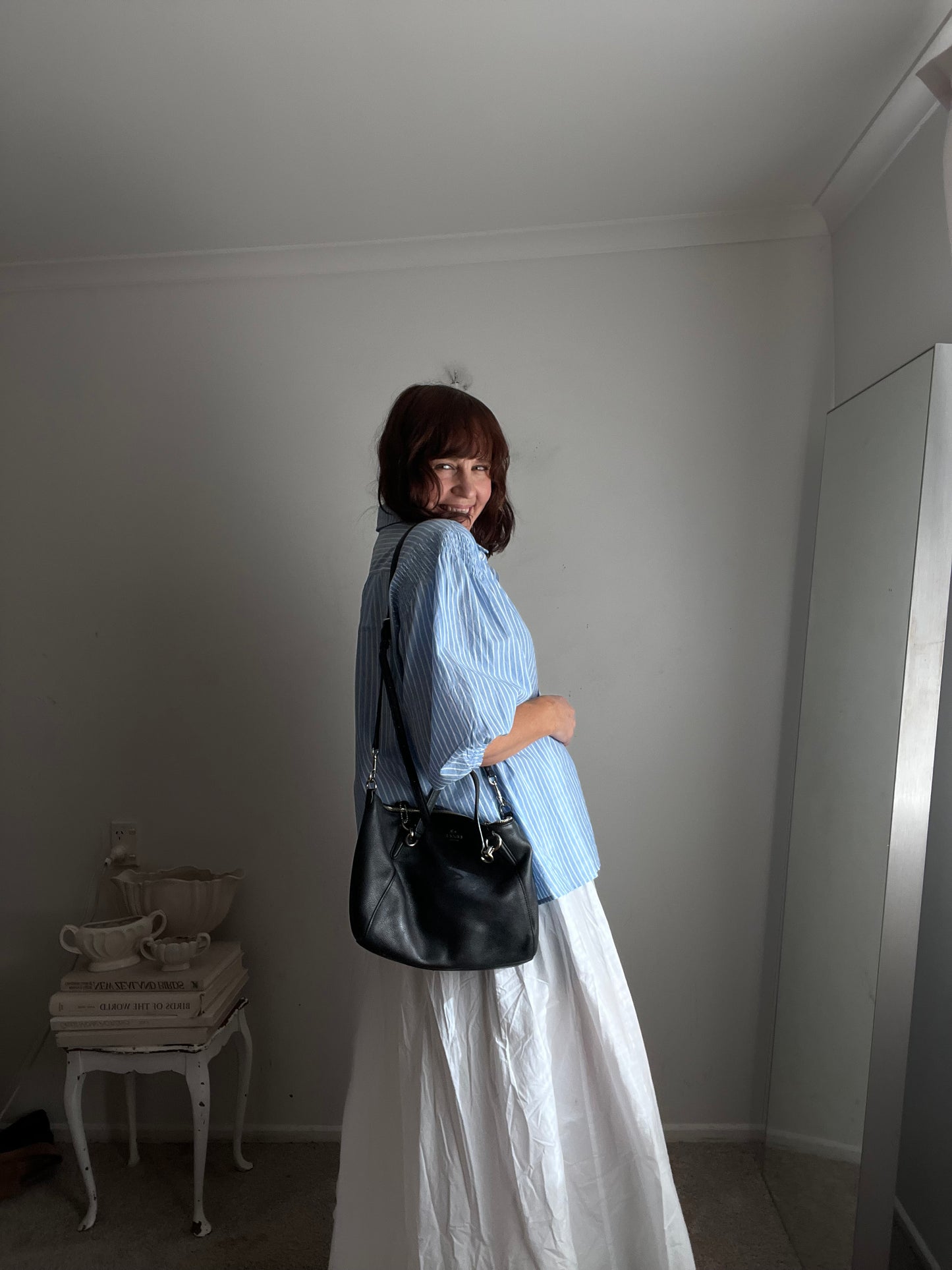 MINERAL button-up blouse RR$90 (16-20)