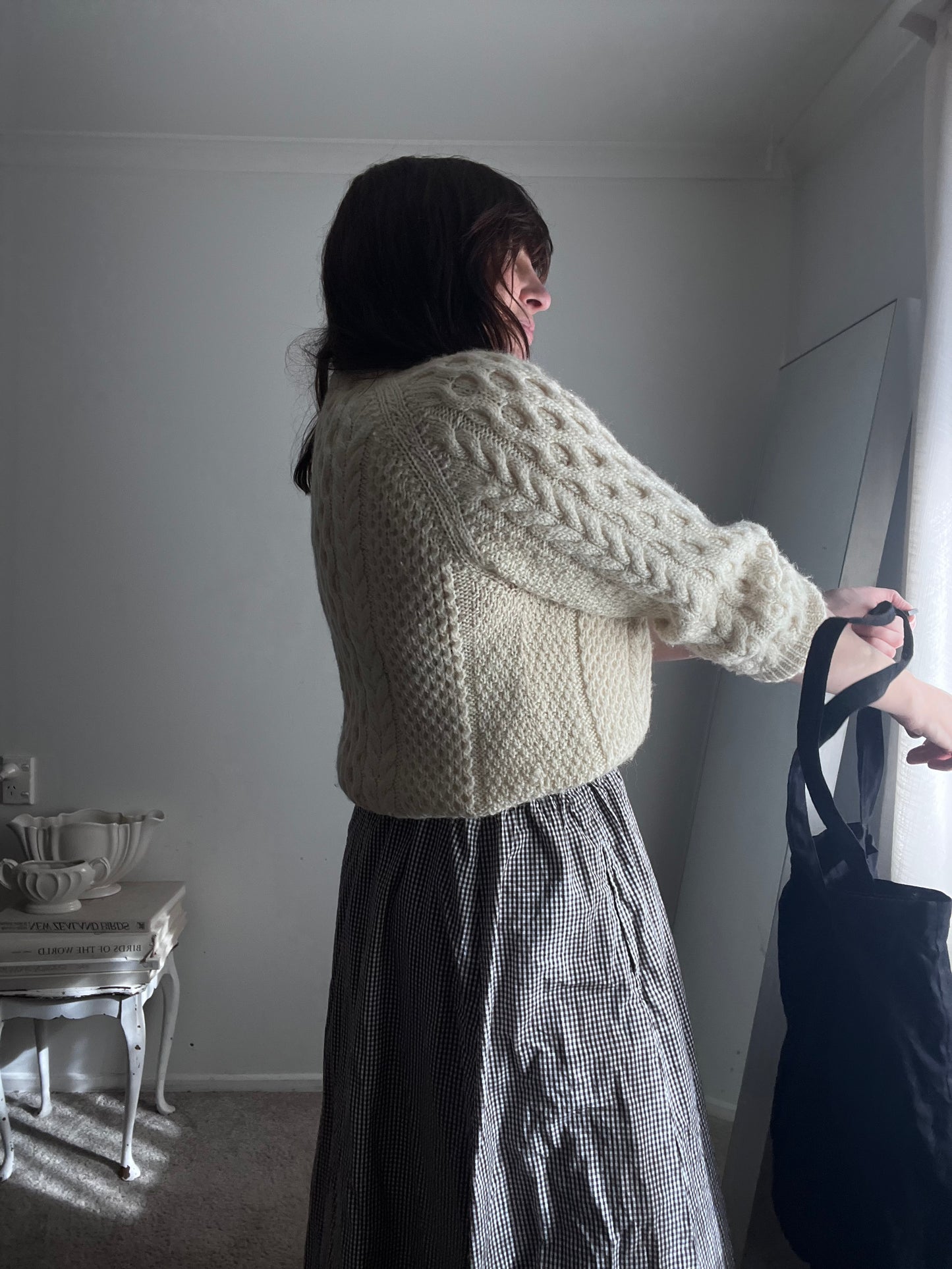 Hand Knit Cable Knit Jumper (6-10)