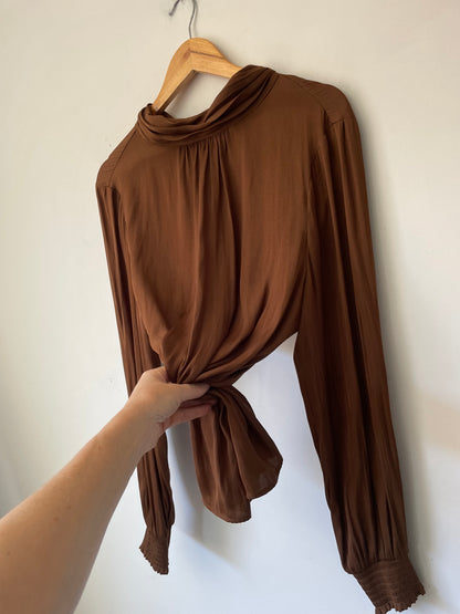 MAX high neck top RRP$149 (12-16)