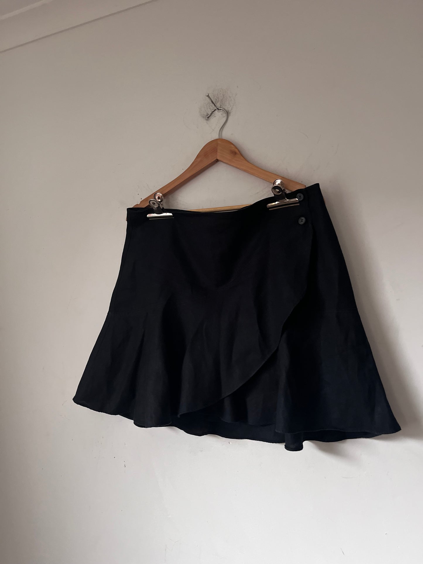 COUNTRY ROAD Linen Wrap Skirt RRP$139 (14)