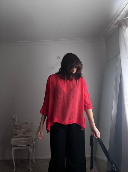 MOOCHI Chiffon Top RRP$249 (12)