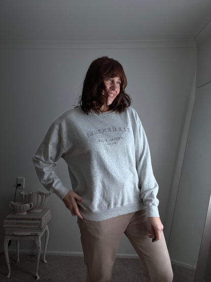 ELEMENTARY Embroidered Sweatshirt RRP$139 (XS)