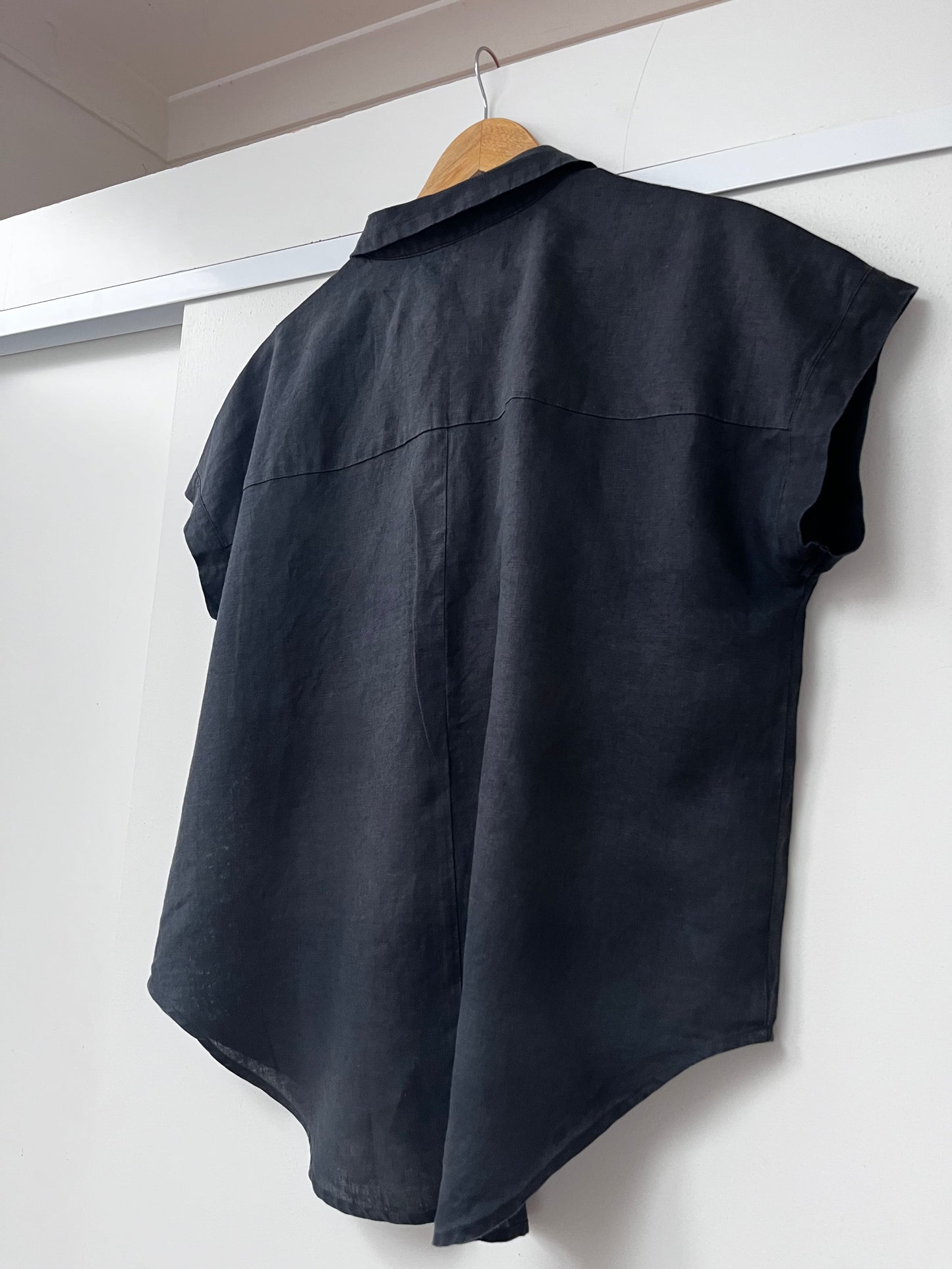 ZEST Pop-over linen top RRP$80 (16)