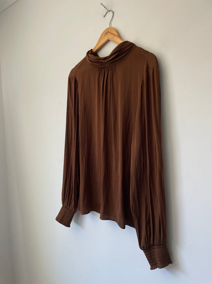 MAX high neck top RRP$149 (12-16)