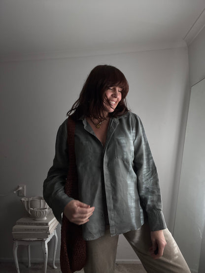 ZEST Linen Shirt RRP$80 (12-14)