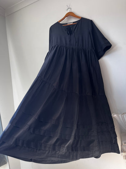 MARLE ‘Nellie’ Cotton-Silk Tiered Dress RRP$400 (14)
