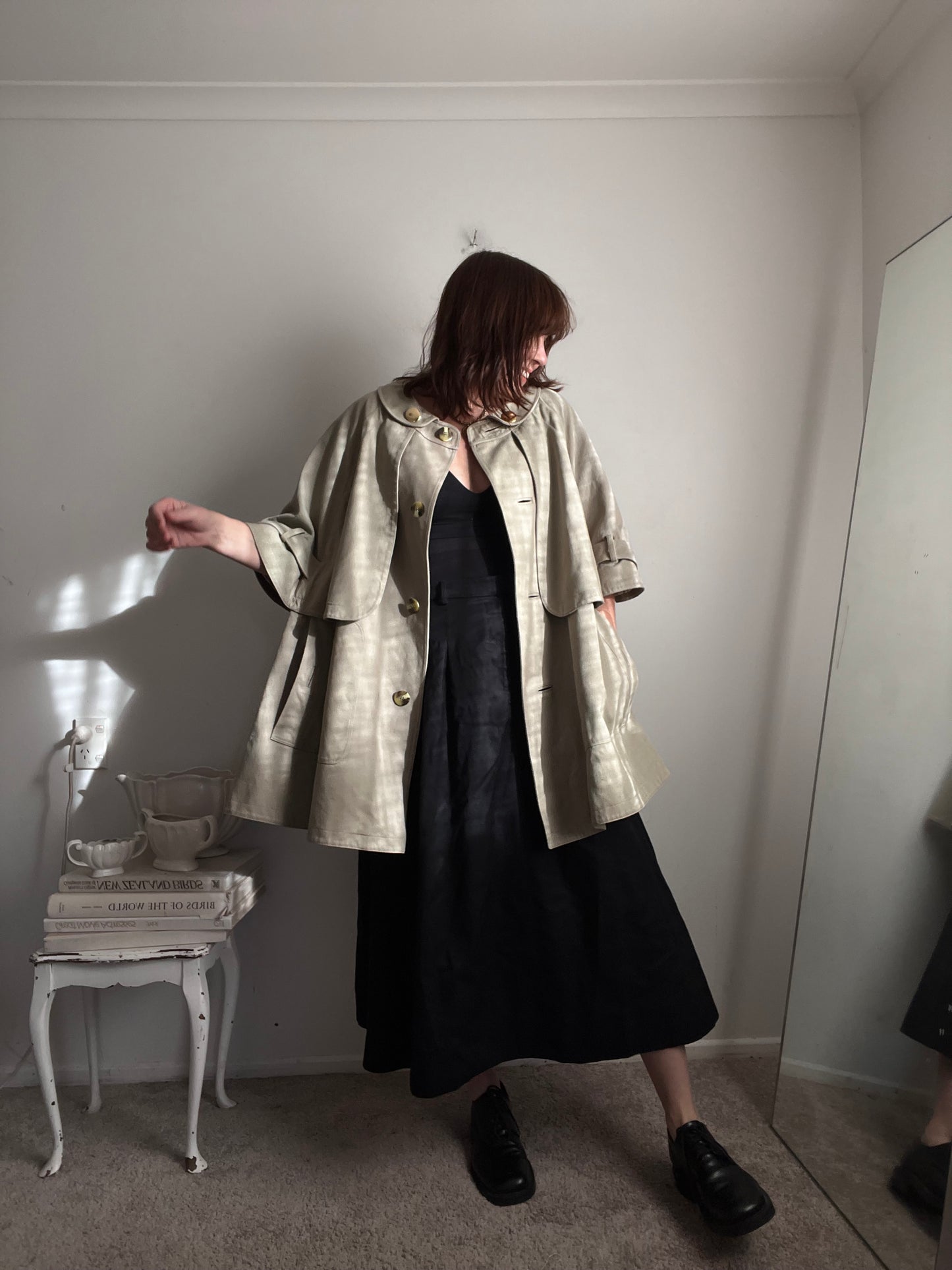 BURBERRY - 2006 Show - Swing Coat by Christopher Bailey RRP$3000 (10-16)