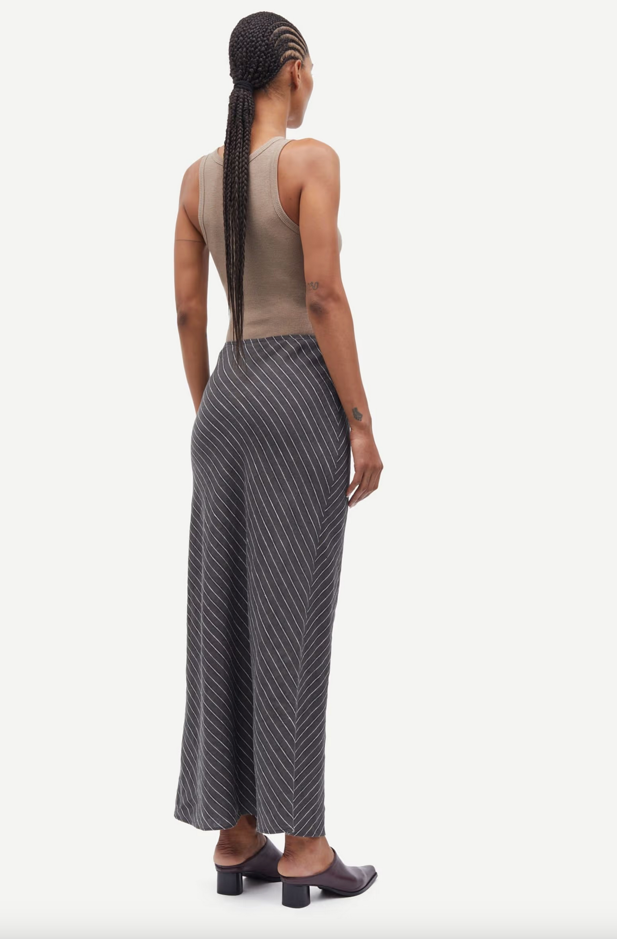 SAMSOE SAMSOE Linen Skirt RRP$358 (8-10)