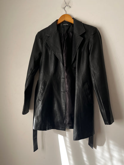Faux leather jacket (8-10)