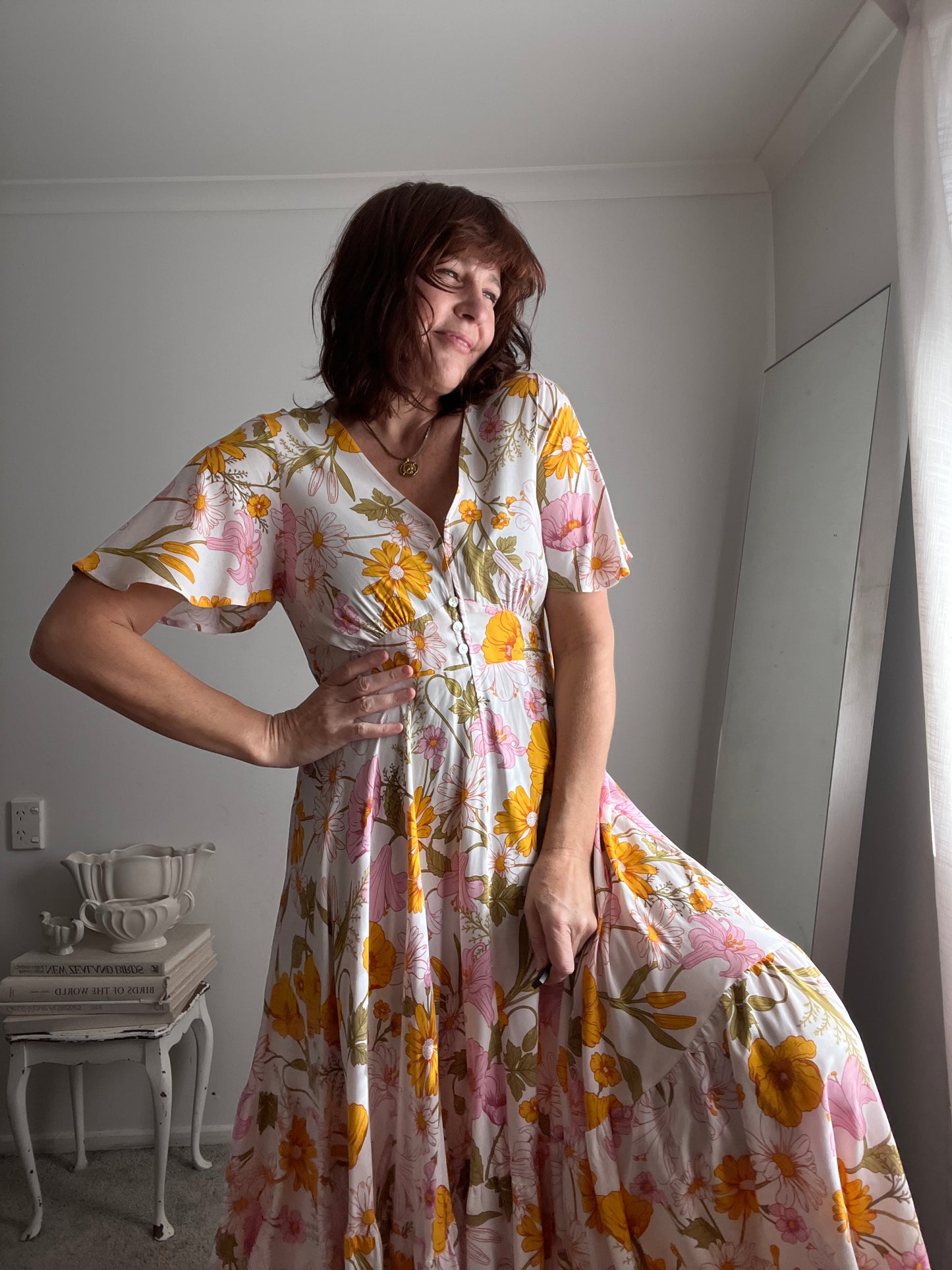 IRIS MAXI Dress RRP$120 (10-12)