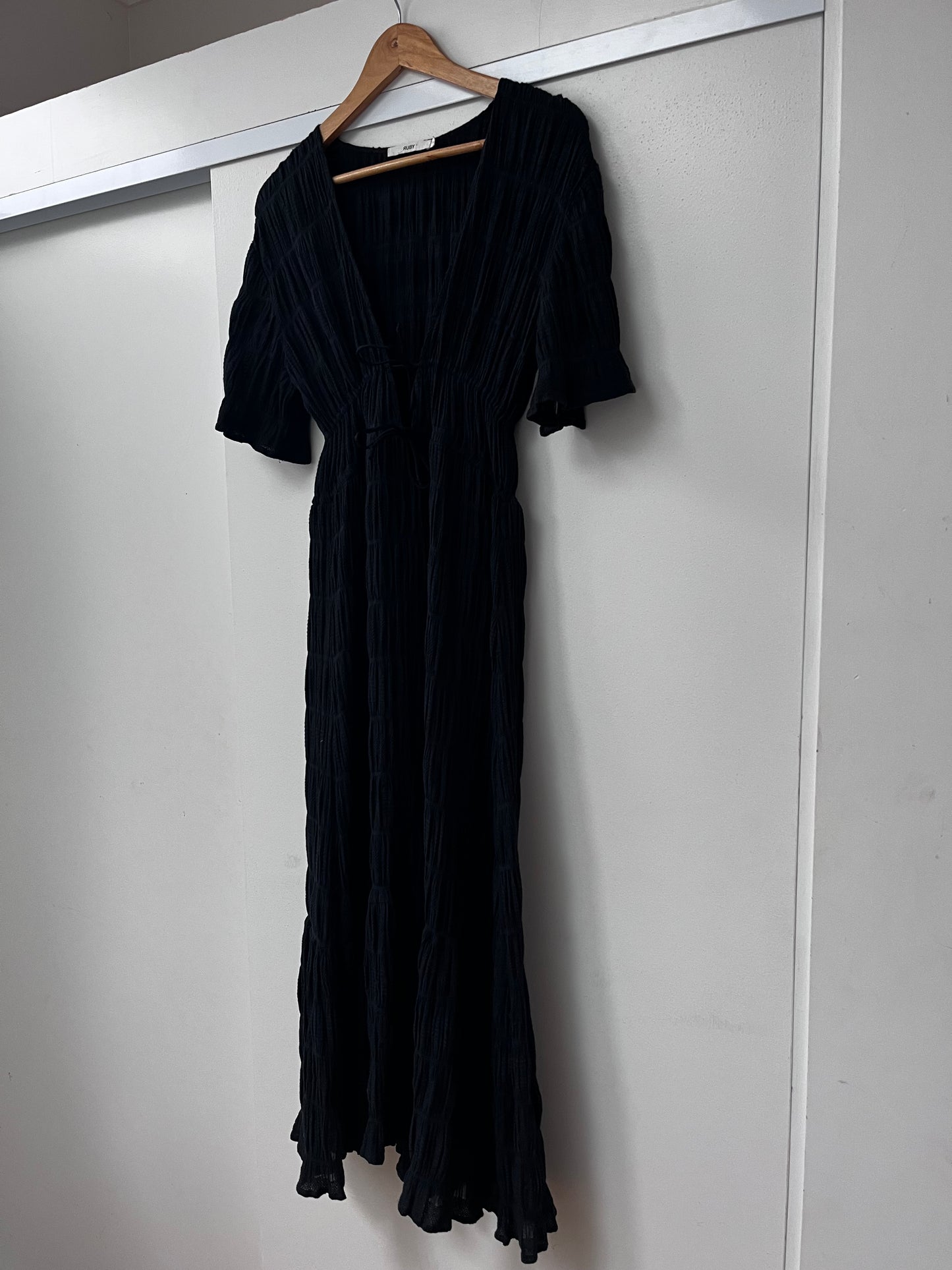 RUBY Mirella V-Neck Dress RRP$289 (6-8)