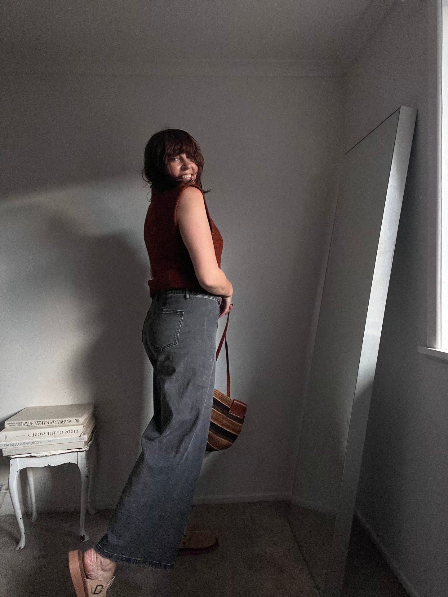 MAX Washed Black Wide Leg Jeans RRP$149 (14)