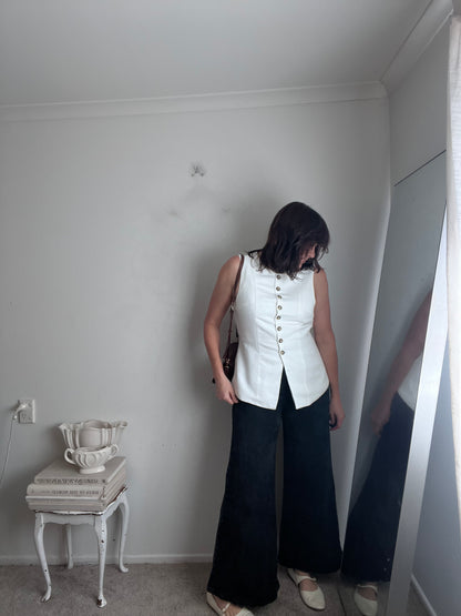 REUNION LABEL Vest RRP$150 (12-14)
