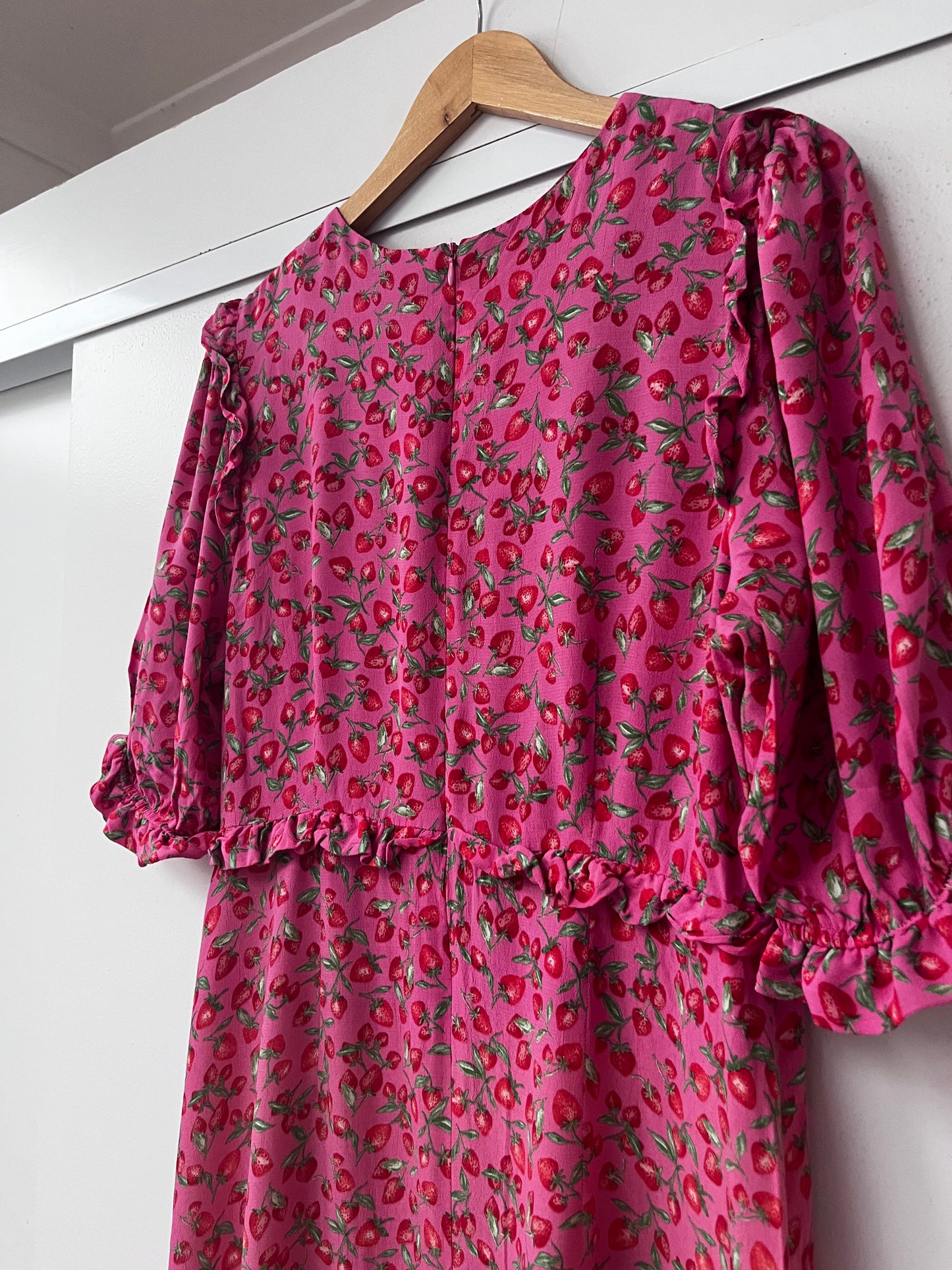 NOBODY’S CHILD Strawberry Dress RRPNZ$190 (12-14)