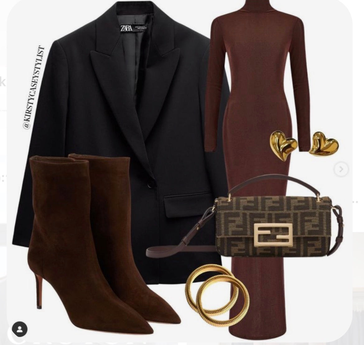FRIEND OF AUDREY Chocolate Ruched Dress RRP$280 (14)