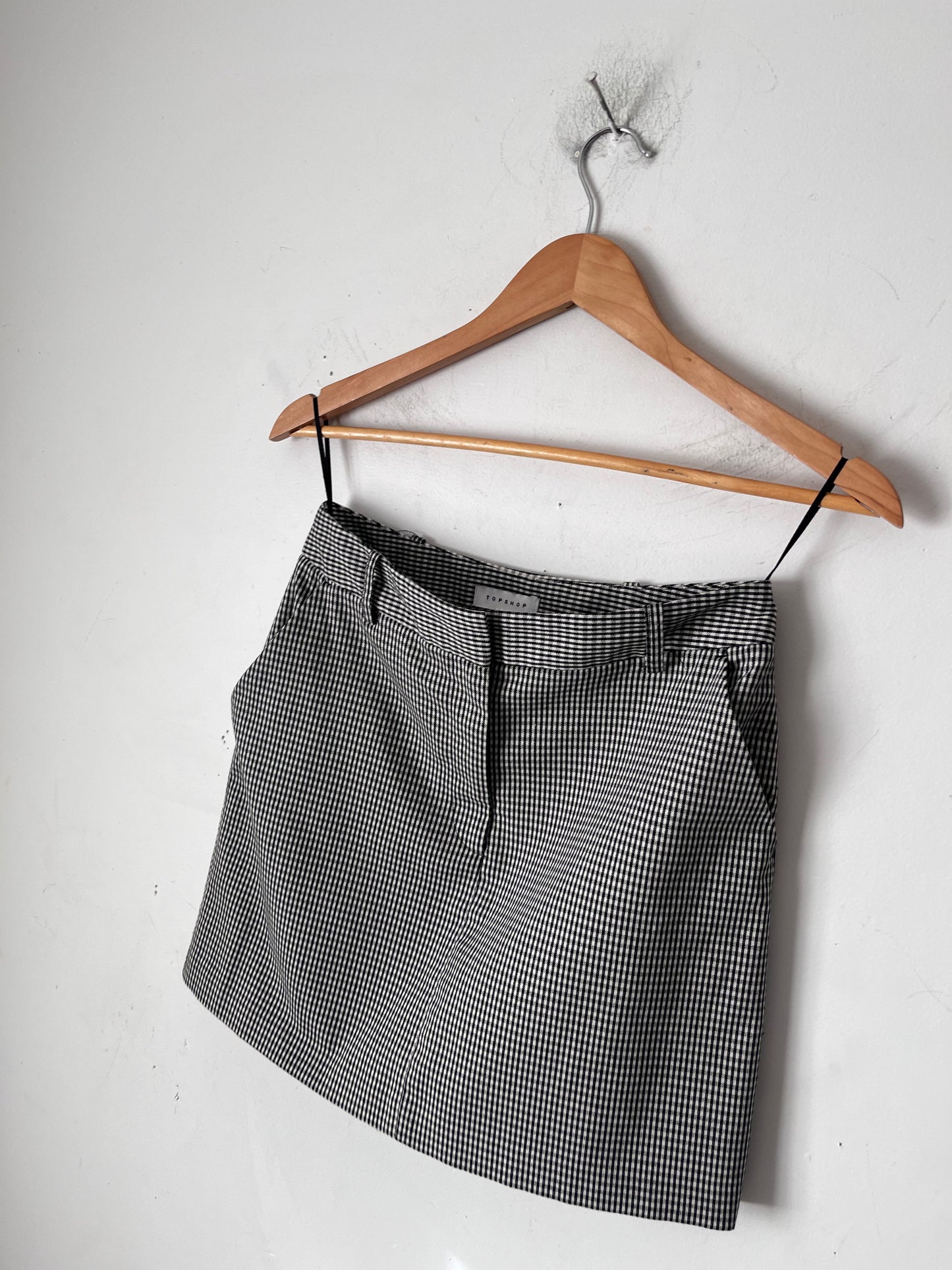 TOPSHOP Gingham Blazer & Mini Skirt Suit RRP$180 (8)