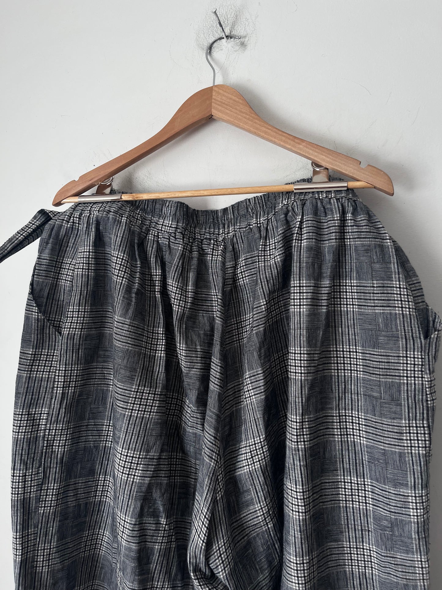PLAYLIST Linen Blend Check Blazer & Culottes Set RRP$260 (20-22)