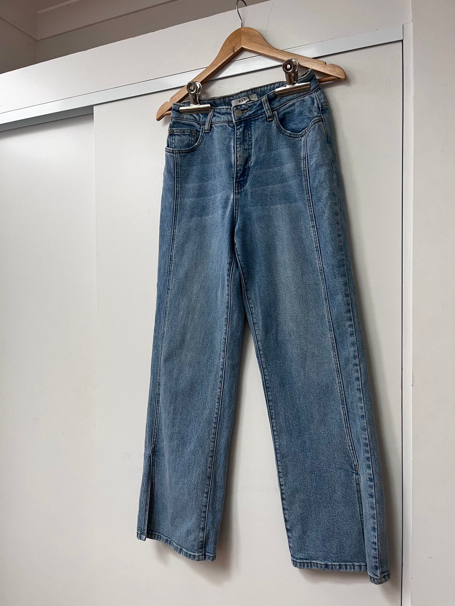 MAX Wide Leg Panel Jeans RRP$159.99 (10)