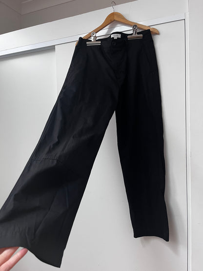 COS Black Cotton Trousers RRP $180 (12)