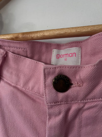 GORMAN pleat front jeans RRP approx. $219 (Size 8)