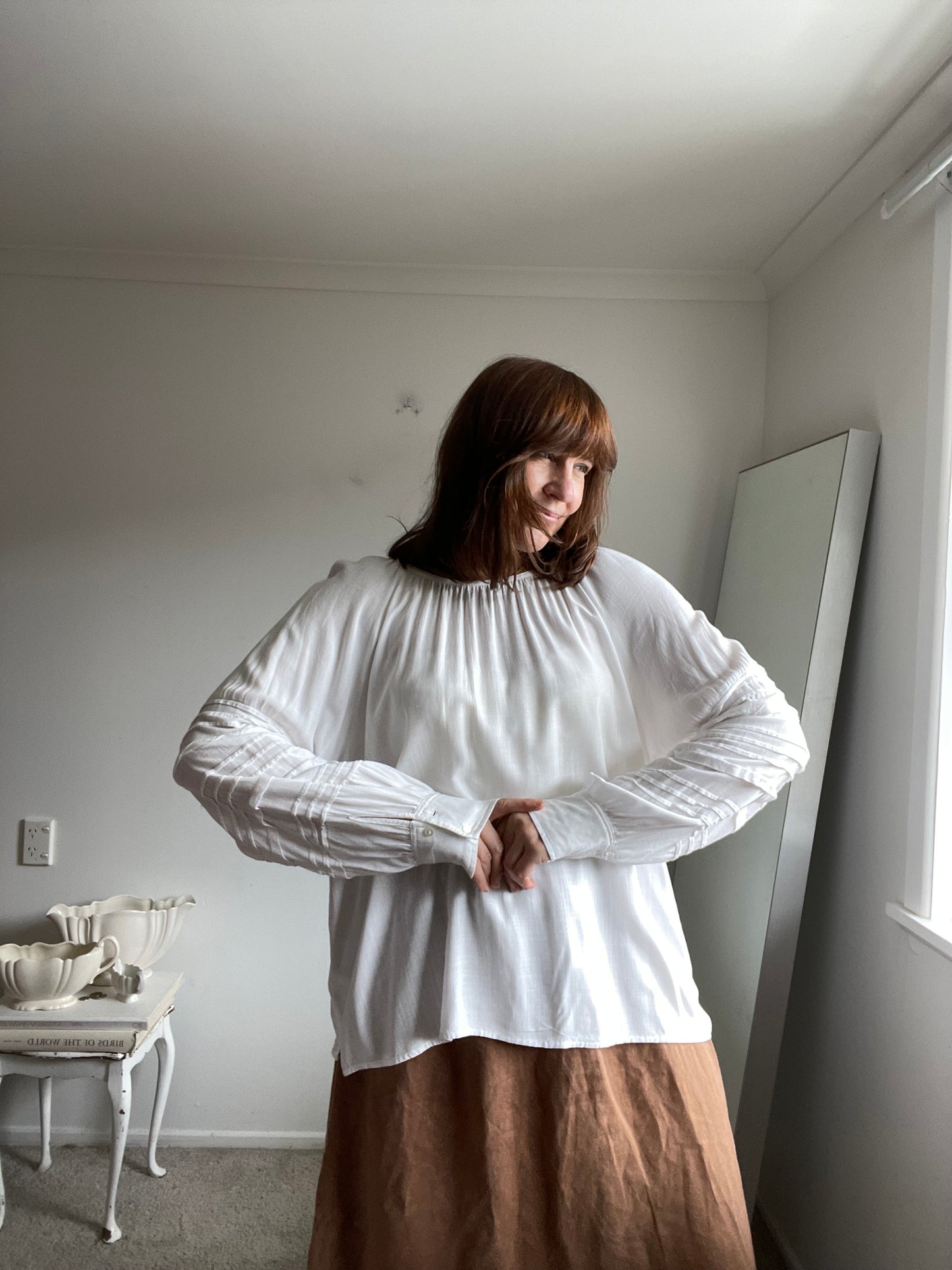 WHISTLE blouse RRP$89 (16-18)