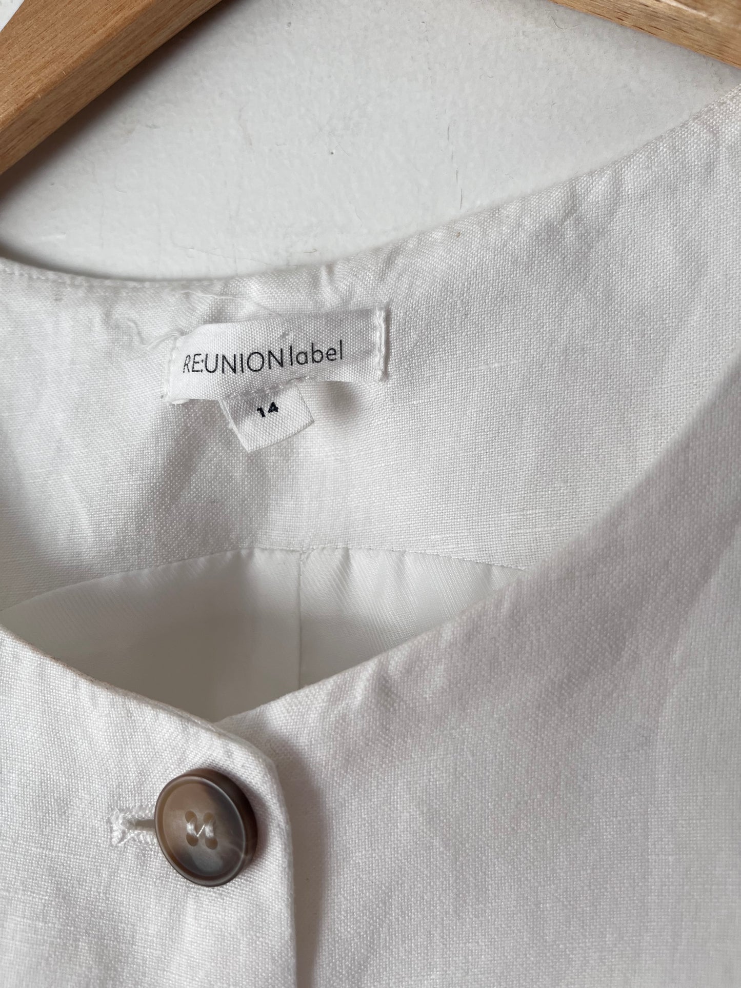 REUNION LABEL Vest RRP$150 (12-14)
