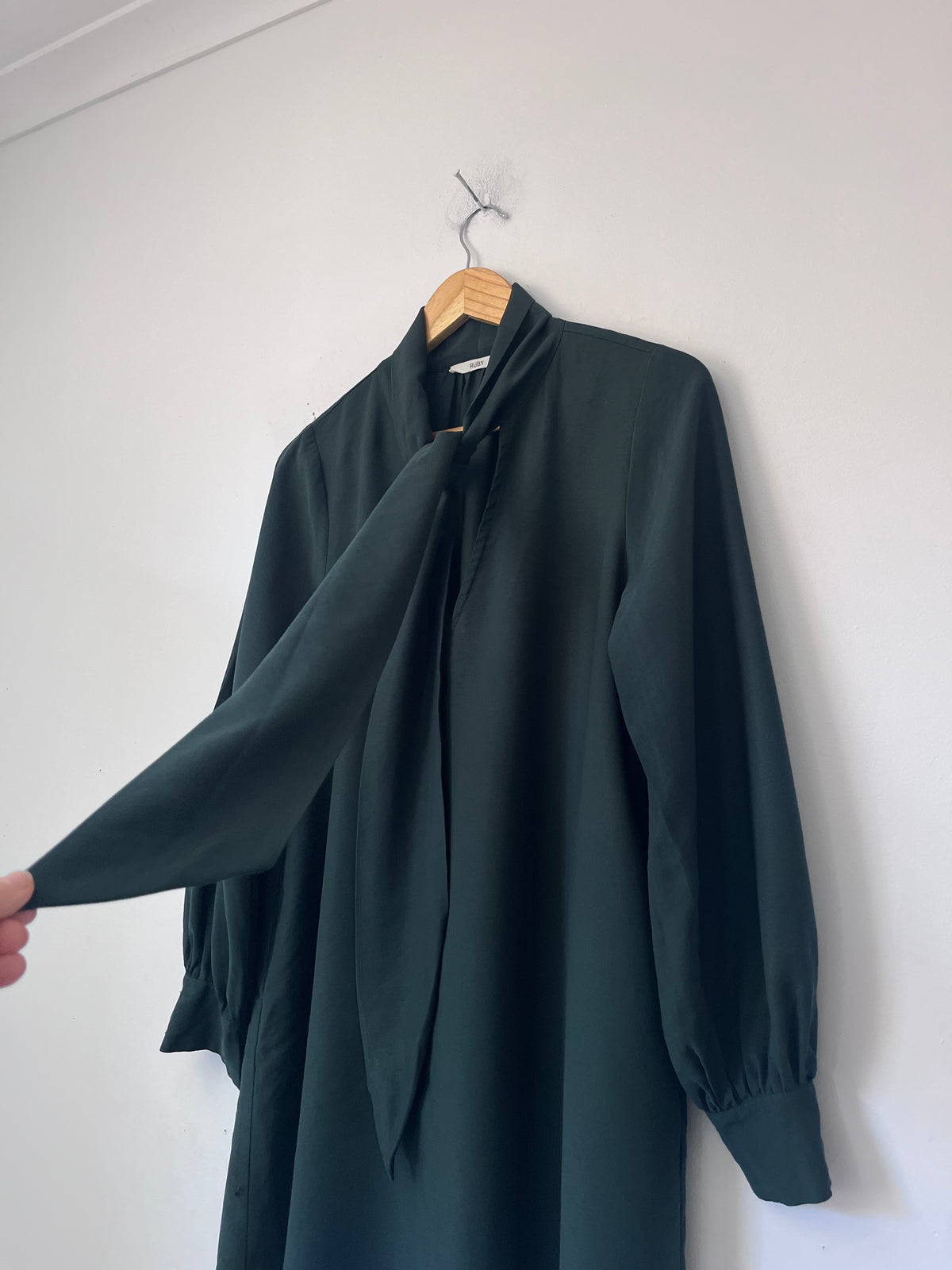 RUBY Tie Front Dress RRP $299 (8)