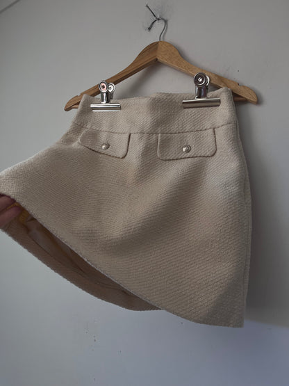 & OTHER STORIES Flap Pocket Bouclé Skirt RRP $130 (8)